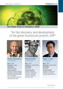 for the discovery and development of the green