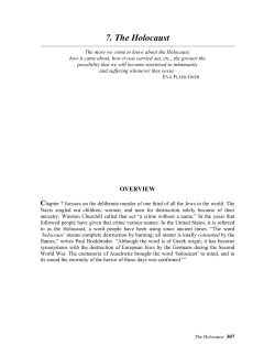 7. The Holocaust - hhsrobinson.org