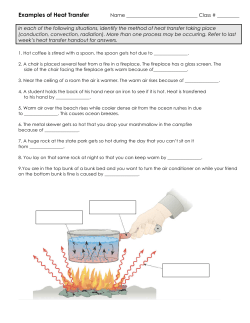 Examples of Heat Transfer