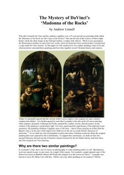 Mystery of DaVinci`s Madonna of the Rocks