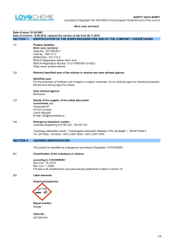 section 1 - Lovochemie, as