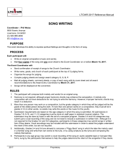 Song Writing