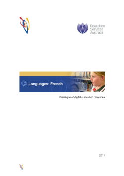 French - National Digital Learning Resources Network