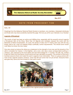 notefrompresidenttom - The Alabama Historical Radio Society
