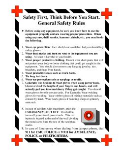 Shop Equipment Safety