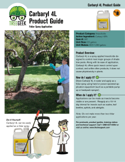Carbaryl 4L Product Guide