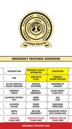 Emergency Response Guidebook