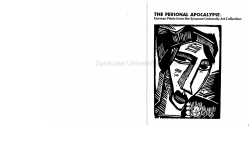 Personal Apocalypse-German Prints from the Syracuse University