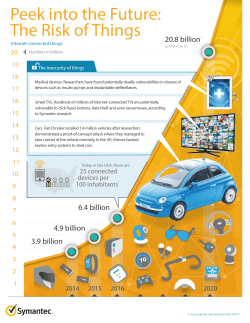 Peek into the Future: The Risk of Things