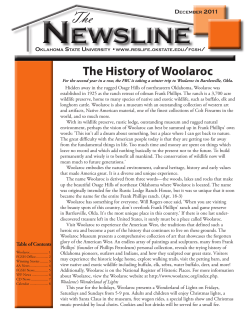 The History of Woolaroc - OSU Residential Life