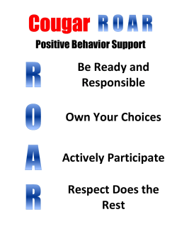 Be Ready and Responsible Own Your Choices Actively Participate