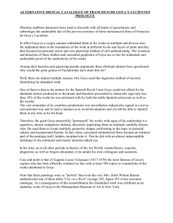 alternative digital catalogue of francisco de