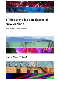 Get our Free "Know Your Tribes"
