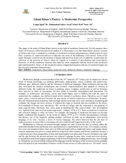 Abstract - TEXTROAD Journals