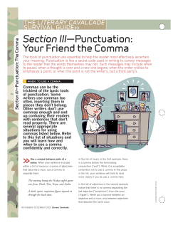 Punctuation - Scholastic