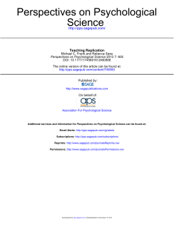 Teaching Replication