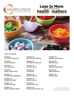 Less Is More - EHA Wellness