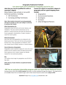 prospective employment flier.