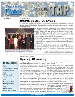 Honoring Bill G. Evans