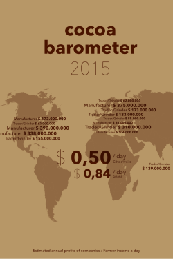 cocoa barometer 2015 $ 0,50