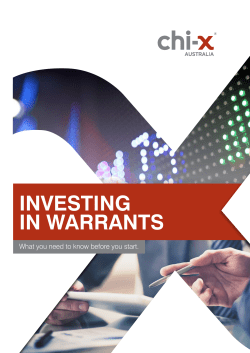 investing in warrants - Chi