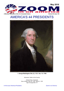 AMERICA`S 44 PRESIDENTS