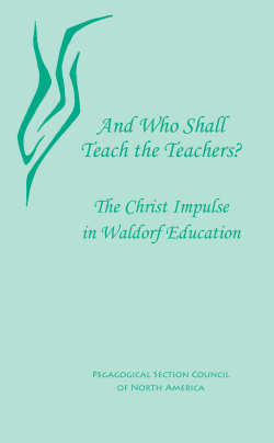 And Who Shall Teach the Teachers?