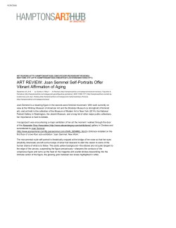 Joan Semmel Self-Portraits Offer Vibran...ing | Hamptons - Exhibit-e