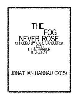 The Fog Never Rose