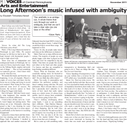 Long Afternoon`s music infused with ambiguity