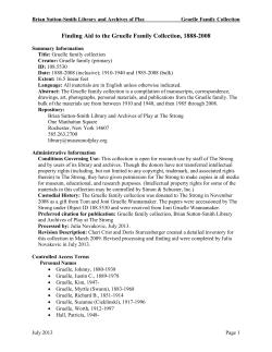 Gruelle Family Collection finding aid