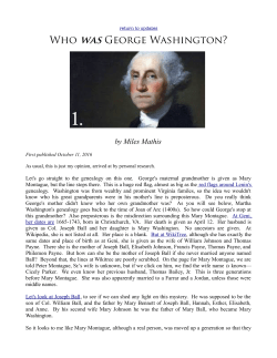 Who was George Washington?