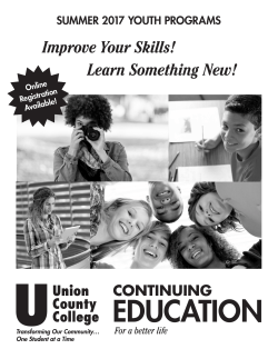 EDUCATION - Union County College