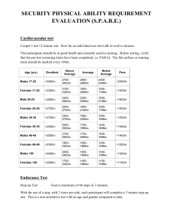 security physical ability requirement evaluation (spare)