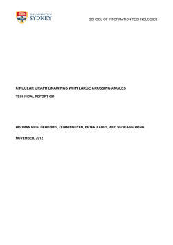 circular graph drawings with large crossing angles