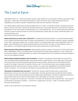 The Land at Epcot - Walt Disney World News