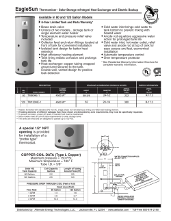 Thermo-Miser Solar Storage - Alternate Energy Technology