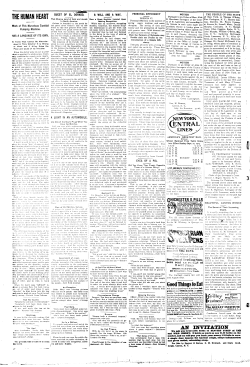 the human heart - NYS Historic Newspapers