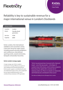 ExCeL London Case Study