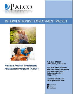 Interventionist Employment Packet