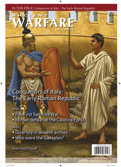 Conquerors of Italy: the Early roman republic