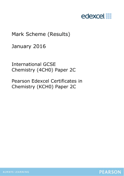 chemistry p-2 - Edexcel