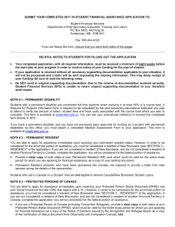 Printable Application - Government of New Brunswick