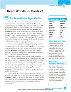 Read Words in Context