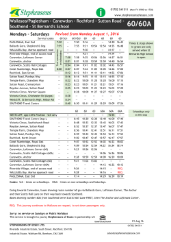 60-60A -Revised Times From August 01st 2016