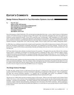 Design Science Research in Top Information Systems Journals