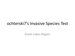 ochterski7`s I asi e &ldquo;pecies Test