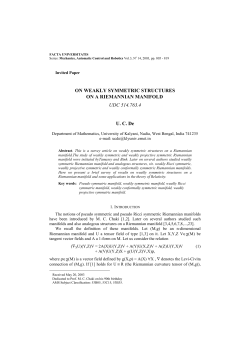 ON WEAKLY SYMMETRIC STRUCTURES ON A