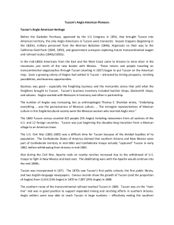 Tucson`s Anglo American Pioneers