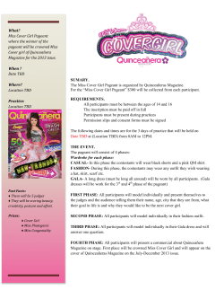 Miss Cover Girl Pageant